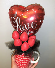 Load image into Gallery viewer, Chocolate Covered Strawberries Mug Bouquet