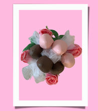 Load image into Gallery viewer, Chocolate Covered Strawberry Floral Bouquet