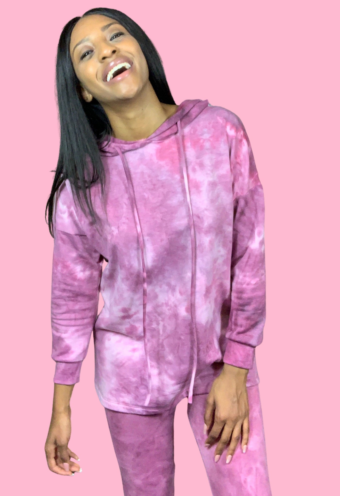 Hoodie and sweatpants set best sale tie dye